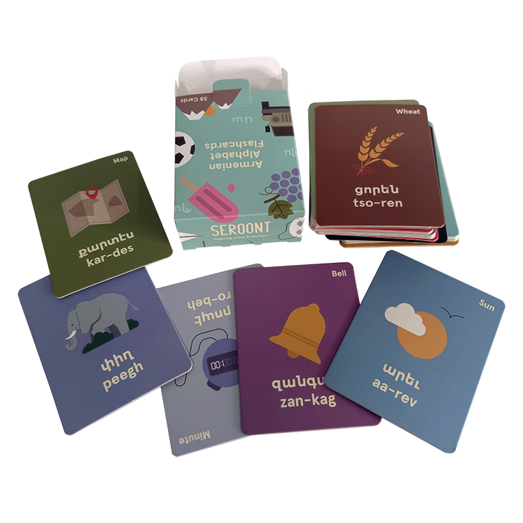 Language Learning Flash Cards for Kids