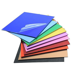 Lazer kesim için özelleştirilmiş ayna akrilik levha 1220x2440mm kırmızı altın gümüş gül altın mavi parlak ayna akrilik levha - Product Image 1