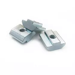 Produk <span class=keywords><strong>Solar</strong></span> Threaded Slide In T-slot Nut <span class=keywords><strong>Aluminium</strong></span> Extrusions Slide Nut Digunakan untuk Pemasangan Panel Surya T-nut - Product Image 6