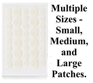 Patchs anti-acné pour boutons et imperfections, autocollants de traitement localisé pour le visage, patchs anti-acné holographiques 24 points - Product Image 5