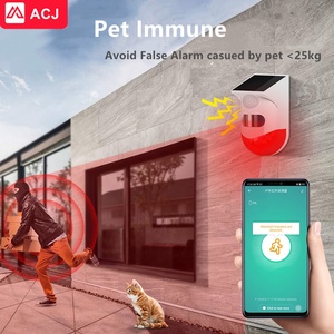 Alarme <span class=keywords><strong>de</strong></span> sécurité domestique Anti-vol TUYA WIFI détecteur <span class=keywords><strong>de</strong></span> mouvement extérieur alimenté solaire étanche IP65 capteur <span class=keywords><strong>de</strong></span> mouvement immunisé contre <span class=keywords><strong>les</strong></span> animaux <span class=keywords><strong>de</strong></span> compagnie alarme - Product Image 6