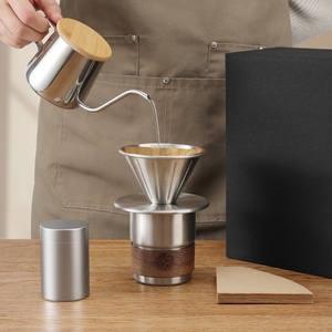 Juego <span class=keywords><strong>de</strong></span> <span class=keywords><strong>Café</strong></span> Etíope Original <span class=keywords><strong>de</strong></span> Fábrica, Listo para Enviar, Juego <span class=keywords><strong>de</strong></span> Regalo <span class=keywords><strong>de</strong></span> <span class=keywords><strong>Café</strong></span> para Preparar por Infusión (Molinillo Manual + Tetera + Filtro) - Product Image 3