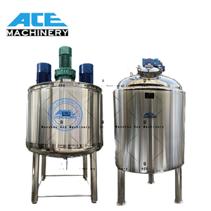 Homogénéisateur Ace en acier inoxydable à haut cisaillement mélangeur d'émulsifiant liquide d'huile industrielle réservoir de mélange de crème - Product Image 6