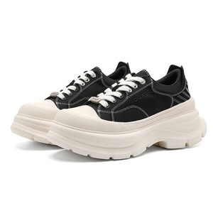 2025 New Style Elevated Lightweight Casual Dad Shoes Suitable for Both Men and Women Breathable Canvas Shoes Trendy <b>Sneakers</b> - Product Image 5