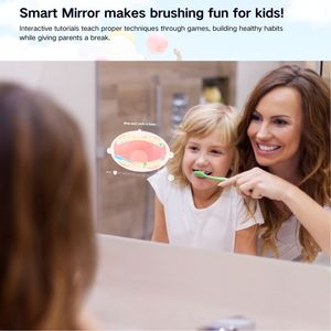 Vercon AI miroir TV haute qualité miroir de salle de bain intelligent grande taille Android 11 Youtube <span class=keywords><strong>Spotify</strong></span> Bluetooth vanité hôtel villa - Product Image 2