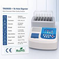 Analyseur de qualité de l'eau multiparamètres TR6900B, testeur d'azote ammoniacal et de DCO, digesteur intelligent 16 puits pour laboratoire d'épuration des eaux usées
