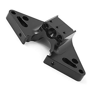 Services de personnalisation, usinage CNC, fraisage de plaque arrière en alliage d'aluminium anodisé argenté, pièces de haute précision - Product Image 2