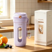 10 Bladen Elektrische Juicer Draagbare Blender 350ML Fruitmixers USB Oplaadbare Smoothie Juicer Cup Squeezer Mini Sap Maker