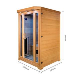 מותג חדש חדש חדש/חיצוני אדים יבש אדים תת אדום סאונה חדר המרק בנייה מוצק חימום חשמלי 220-240v 1 השנה - Product Image 3