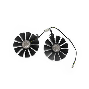 พัดลมระบายความร้อน4Pin RX470 RX570 FDC10U12S9-C 88มม. สำหรับ arez Asus <span class=keywords><strong>Radeon</strong></span> <span class=keywords><strong>RX</strong></span> <span class=keywords><strong>470</strong></span> 570 580 EXPEDITION OC กราฟิกการ์ด - Product Image 2