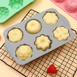 Moule à gâteau en silicone pour le bricolage, moule à dessert, accessoires de pâtisserie, <span class=keywords><strong>mousse</strong></span> en silicone, moule à savon et bougie - Product Image 5