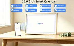 Marco Digital y Calendario WiFi Fotocube App de 15.6 Pulgadas con Pantalla Táctil IPS 1080P, 1GB de RAM, 32GB de <span class=keywords><strong>ROM</strong></span> y Expansión de Tarjeta TF - Product Image 2