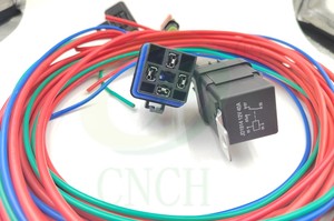 مرحلات المروحة مراوح تبريد كهربائية طقم تسخير الأسلاك للتحكم في مروحة مزدوجة لشاحنة GM - Product Image 4