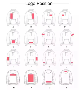 Sudadera con Capucha de Invierno para Hombre, Personalizada con Logotipo OEM, 100% Algodón Grueso, Talla Grande, 3D para Bordado, Alta Calidad - Product Image 5