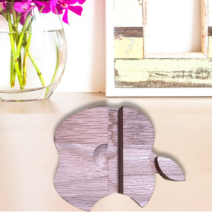 Soporte de Madera para Teléfono con Forma de Manzana, Base de Escritorio para Teléfono Móvil, Soporte para Lectura - Product Image 4