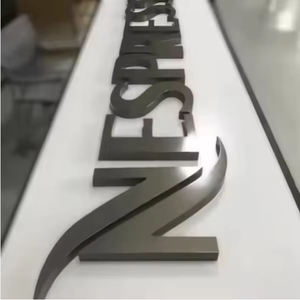 Customized Outdoor Non-Luminous Acrylic Letters Business <strong>Logo</strong> <strong>Sign</strong> Spray Buildings Offices Homes <strong>Cars</strong> Hotels Bars Malls Parks - Product Image 1