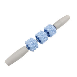 Dispositivo de relajación de yoga piernas delgadas rodillo profesional fitness palo de masaje profundo palo de masaje de tres bolas - Product Image 3