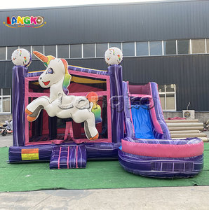 <span class=keywords><strong>Castillo</strong></span> hinchable con tobogán, casa hinchable barata - Product Image 6