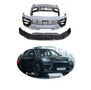 HW 9Y0 upgrade to Special Desig style wide body bumper assembly rear bumper side skirt for Porsche Cayenne 9Y0 18-On