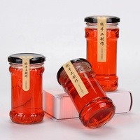200ml 240ml 280ml rond vide verre Pot De miel en vrac Frascos De Vidrio Para Mermeladas petit Pot en verre bonbons confiture bocal De mise en conserve
