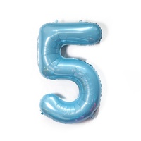 Jumbo de 40 pouces, chiffres 0 à 9, ballon gonflable en aluminium, à hélium, joyeux anniversaire