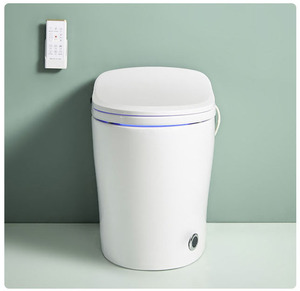 Urea Cover a forma di V di piccole <span class=keywords><strong>dimensioni</strong></span> lavatura automatica intelligente <span class=keywords><strong>WC</strong></span> <span class=keywords><strong>WC</strong></span> <span class=keywords><strong>WC</strong></span> intelligente - Product Image 5