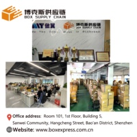 Service logistique rapide DDP, service porte-à-porte, transitaires de la Chine vers la France, l'Allemagne, le Royaume-Uni, les États-Unis par transport maritime + camionnage