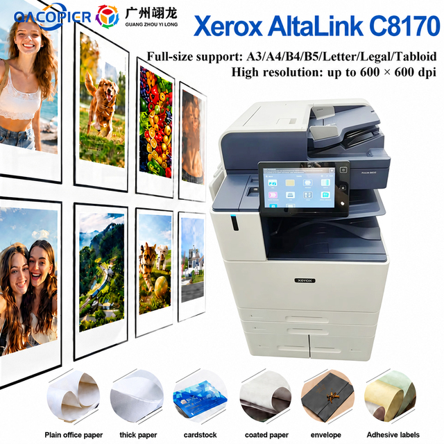 Used Original A3 Color Multifunction Laser Printer Copier Machine for X-erox AltaLink C8170 C8155 C8135 with Scanner