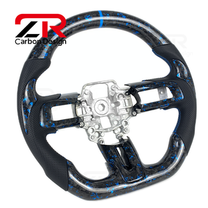 Volante de Fibra de Carbono Forjado para <span class=keywords><strong>Ford</strong></span> <span class=keywords><strong>Mustang</strong></span> 6th S550 <span class=keywords><strong>GT</strong></span> <span class=keywords><strong>350</strong></span> 500 <span class=keywords><strong>Shelby</strong></span> 2015 2016 2017 2018 2019 2020 2021 2022 2023 - Product Image 3