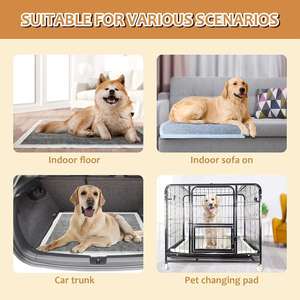 Offre Spéciale Amazon : Tapis d'entraînement jetable pour chiots 34x34 en charbon de bois carbonisé avec coussinets adhésifs pour animaux domestiques - Product Image 2
