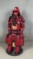 Tragbare Traditionelle Japanische Samurai-Rüstung Vintage Echtleder Unisex Erwachsenen TV- & Film-Cosplay-Kostüm für Live-Action