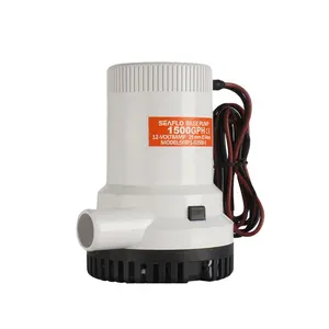 Marine SEAFLO Impeller Pump 12V 2000 GPH RV Boat Marine Electric Submersible Bilge Pump