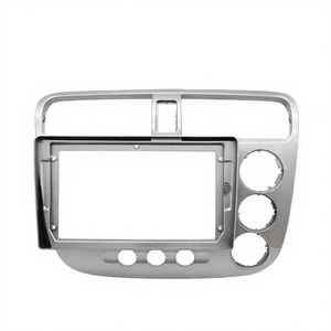 เครื่องเล่นนำทาง GPS DVD ขนาด 9 นิ้ว สำหรับรถยนต์ฮอนด้า ซีวิค ปี 2005 พวงมาลัยขวา พร้อมกรอบวิทยุในรถยนต์ - Product Image 1