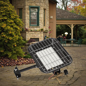 Pemanas keramik luar ruangan portabel, pemanas teras Gas inframerah jarak jauh gelombang panjang colokan Inggris pemanas turis - Product Image 4