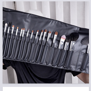 ชุดแปรงแต่งหน้าขนสังเคราะห์วีแกน 18 ชิ้น ด้ามไม้ สำหรับแต่งหน้าใบหน้า ตา แป้ง รองพื้น อายแชโดว์ สีสันตามสั่ง ชุดแปรงเครื่องสำอาง - Product Image 2