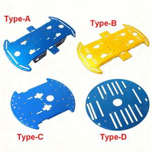 Chasis Ligero para Auto RC, Servicio de Mecanizado CNC de 5 Ejes, Piezas de Fresado y Torneado Anodizadas Personalizadas, Chasis de Aluminio 7075 para Auto RC - Product Image 2