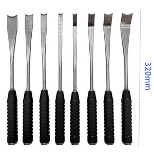 Beenbeitel Rvs Osteotoom 10Mm-25Mm Osteotoom Rechte Gebogen Orthopedie Instrumenten - Product Image 1