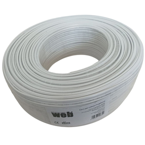 Cable Coaxial Rg59 2 x 0.50 mm CCA, Rollo de 100 m con Fuente de Alimentación - Product Image 2