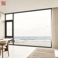 Ventanas Abatibles de Aluminio para Apartamentos, Aislamiento Térmico, Resistencia a la Presión del Viento, Aislamiento Acústico, Calificadas por Energy Star, OEM ODM