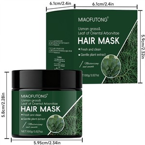 Savon Solide Naturel Vert Triangle au Platycladus Véritable – Shampoing Solide Anti-Pelliculaire et Lissant pour Cheveux Gras - Product Image 4