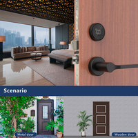 Cerradura Electrónica para Hotel Orbita, Tipo Tarjeta, con Cerradura ANSI y Software de Gestión Gratuito para Habitaciones de Hotel