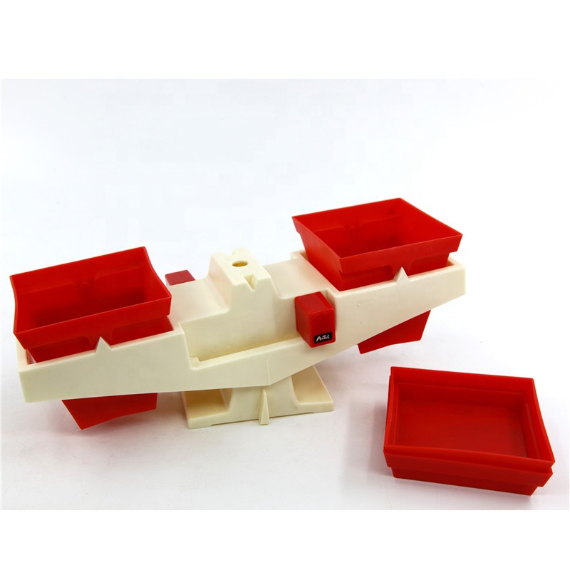 Усовершенствованный АБС начальной двух-Сковорода баланс математики пластиковая игрушка Баланс