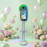 Offre Spéciale : Anneau Lumineux LED pour Selfie, Support Portable pour iPad avec Télécommande, Coque de Photobooth pour iPad