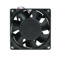Vente en gros 8038 12V 24V 4000 tr/min ventilateur de refroidissement industriel ventilateur d'extraction à roulement à billes carré à grande vitesse 80x80x38mm ventilateurs à flux axial cc