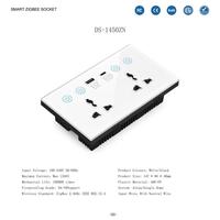 Panneau PC 10A, interrupteur mural tactile WiFi pour éclairage, télécommande compatible Google Home, norme électrique européenne