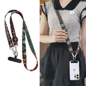 Tùy chỉnh Crossbody nylon dây đeo cho điện thoại di động trường hợp điện thoại thuận tiện trường hợp dây buộc - Product Image 4