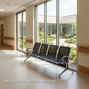Invierta en el <span class=keywords><strong>bienestar</strong></span> del paciente con una silla de espera Keling Medical para vestíbulos de hospitales. - Product Image 1