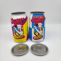 Boîte en aluminium à Soda avec imprimé personnalisé, vide, 250ml 330ml 500ml