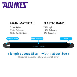 Aolikes #1527 mắt cá chân niềng răng có thể điều chỉnh mắt cá chân <span class=keywords><strong>Brace</strong></span> thoáng khí Nylon siêu đàn hồi và thoải mái thích hợp cho thể thao - Product Image 5