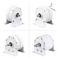 Générateur à aimants permanents à faible vitesse 400W 500w 600w 800w 12V 24V 48V Alternateurs à courant alternatif Utilisation pour éolienne Turbine hydraulique